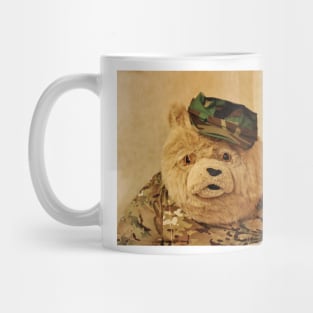 Teddy Bear In Uniform Mug